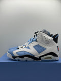 Air Jordan 6 Retro UNC White (WORN)