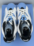 Air Jordan 6 Retro UNC White (WORN)
