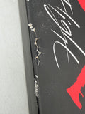 Air Jordan 4 Retro Black Canvas (GS) (WORN) (DAMAGED BOX)
