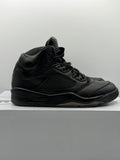 Air Jordan 5 Retro Premium Triple Black (WORN)