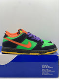 Nike SB Dunk Low Green Spark Hoop Orange (WORN)