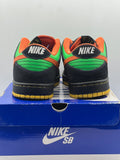 Nike SB Dunk Low Green Spark Hoop Orange (WORN)