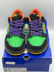 Nike SB Dunk Low Green Spark Hoop Orange (WORN)