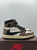 Air Jordan 1 Retro High OG SP Travis Scott Mocha (WORN/DMG BOX)