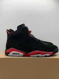 Air ordan 6 Retro Infrared Salesman (WORN)