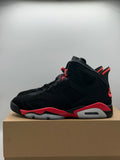 Air ordan 6 Retro Infrared Salesman (WORN)