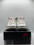 Air Jordan 3 Retro White Cement Reimagined (WORN)