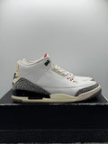Air Jordan 3 Retro White Cement Reimagined (WORN)