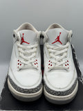 Air Jordan 3 Retro White Cement Reimagined (WORN)