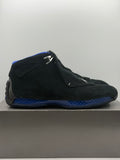 Air Jordan 18 Retro Black Sport Royal (2018) (WORN)