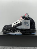 Air Jordan 5 Retro OG Black Metallic Reimagined (WORN)