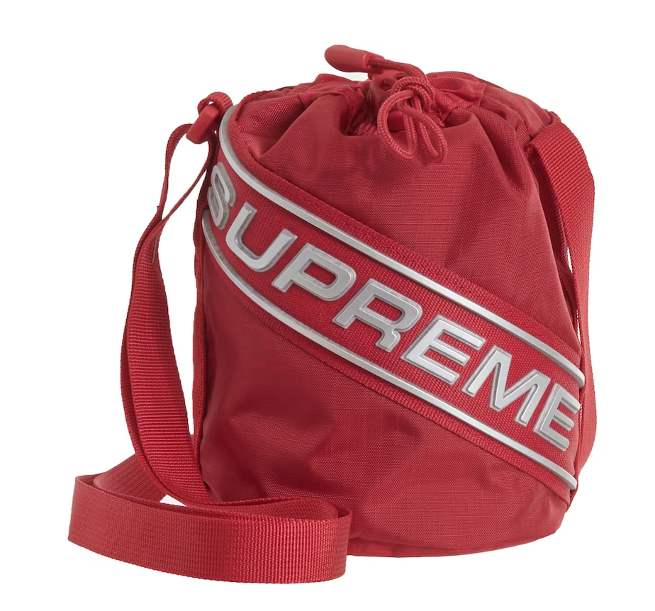 Supreme 3D Logo Shoulder Bag (Red)