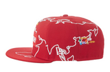 Supreme Worldwide Box Logo New Era Hat Red (FW23)