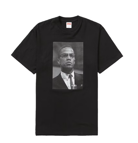 Supreme Roy DeCarava Malcolm X Tee Black