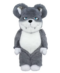 Bearbrick Fragment Reverse Model 400% Grey