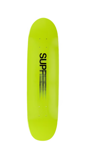 Supreme Motion Logo Cruiser Skateboard Deck Lime – THE FIX