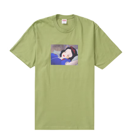Supreme Snow White Tee Moss