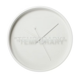 Virgil Abloh x IKEA MARKERAD "TEMPORARY" Wall Clock