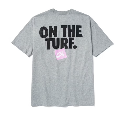 Nike SB Born X Raised On The Turf Tee Heather Grey