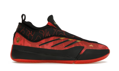 Adidas Dame 9 Bape Black Red