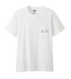 Uniqlo X Kaws XX Pocket Tee Shirt White