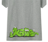 Uniqlo X Kaws XX Heather Grey Tee Shirt