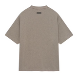 Fear of God Essentials Jersey Crewneck Tee Heather Gray (FW24)