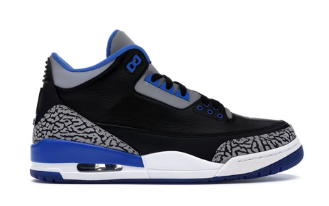 Air Jordan 3 Retro Sport Blue (WORN)