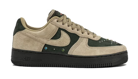 Nike Air Force 1 Low Dark Army Neutral Olive Gems