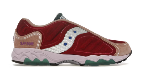 Saucony Matrix Jae Tips No Shoes In The House Burgundy