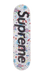 Supreme Airbrushed Floral Skateboard Deck White
