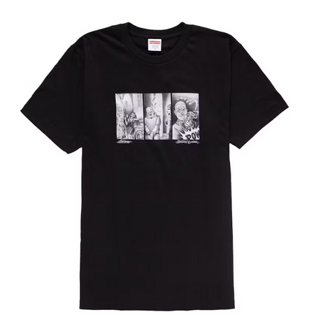 Supreme Mister Cartoon Pow Tee Black