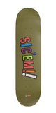 Supreme WTAPS Sic'em! Skateboard Deck Olive (NEW W/ FLAWS)