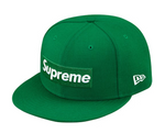 Supreme Playboy Box Logo New Era Cap Green