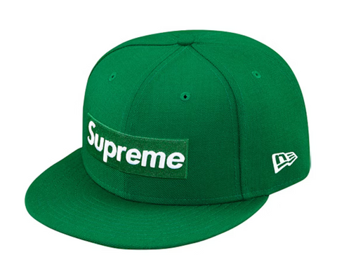Supreme Playboy Box Logo New Era Cap Green