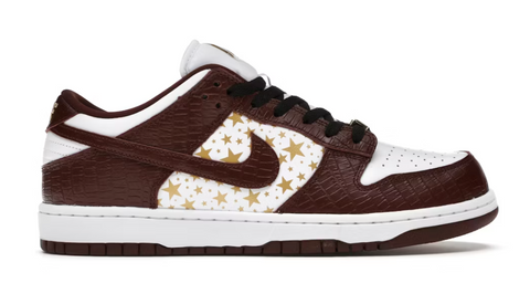Nike SB Dunk Low Supreme Stars Barkroot Brown (2021)