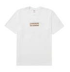 Supreme Burberry Box Logo Tee White