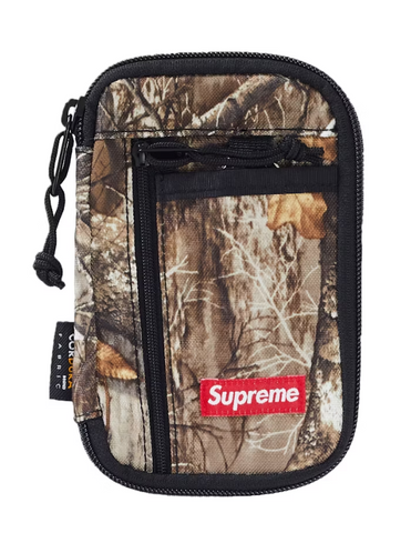 Supreme Small Zip Pouch Wallet Real Tree Camo