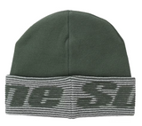 Supreme Reflective Jacquard Beanie Dark Green