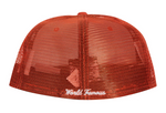 Supreme Box Logo Mesh Back New Era Hat (SS23) Orange