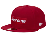 Supreme Championship Box Logo New Era 59Fifty Hat Red