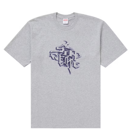 Supreme Smoke Tee (FW24) Heather Grey