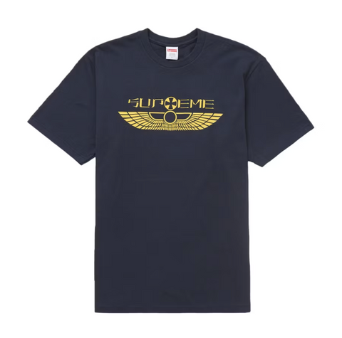 Supreme Wings Tee Navy