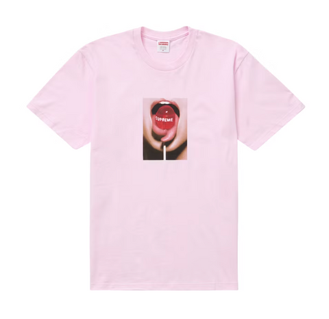 Supreme Lollipop Tee Light Pink
