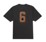 Supreme Flocked Washed S/S Top Black