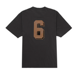Supreme Flocked Washed S/S Top Black