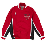 Men's Red Chicago Bulls 1992/93 Authentic Full-Snap Warmup Jacket (WORN)