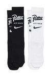 Nike X Patta Crew Socks (Black/White)