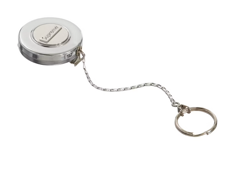 Supreme KEY-BAK Original Retractable Keychain Silver