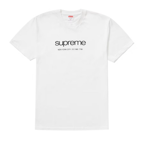 Supreme Shop Tee White
